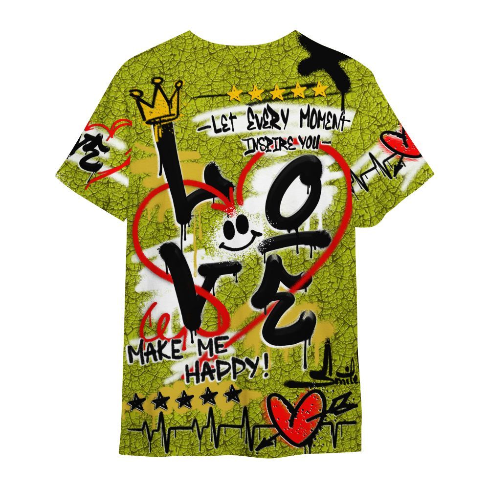 Shirt To Match Dunk Low QS Halloween Skull - Happy Love Beats Graffiti Streetwear All Over Print