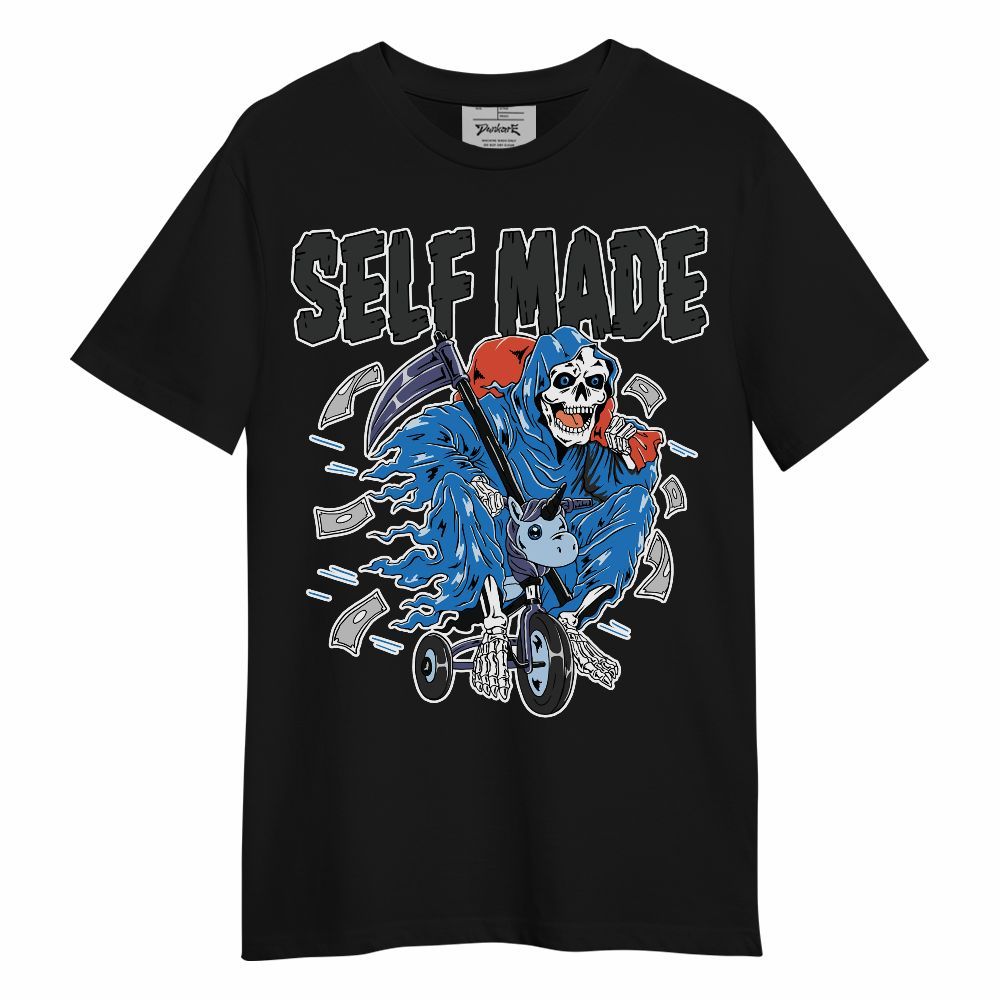 Shirt To Match Hi-Res Blue 700s - Self Make Skeleton Unisex Shirt