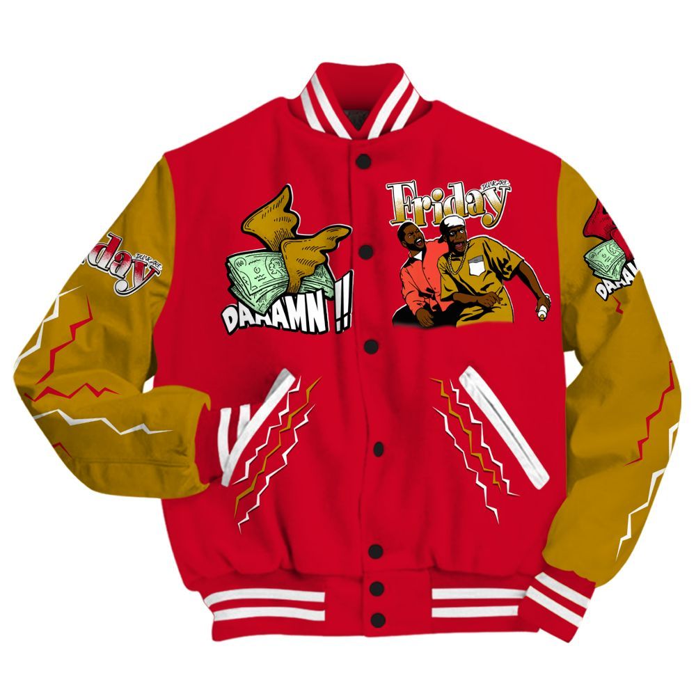 Varsity Jacket To Match Ja 3 Raptor - Friday Movie 90s TV All Over Print