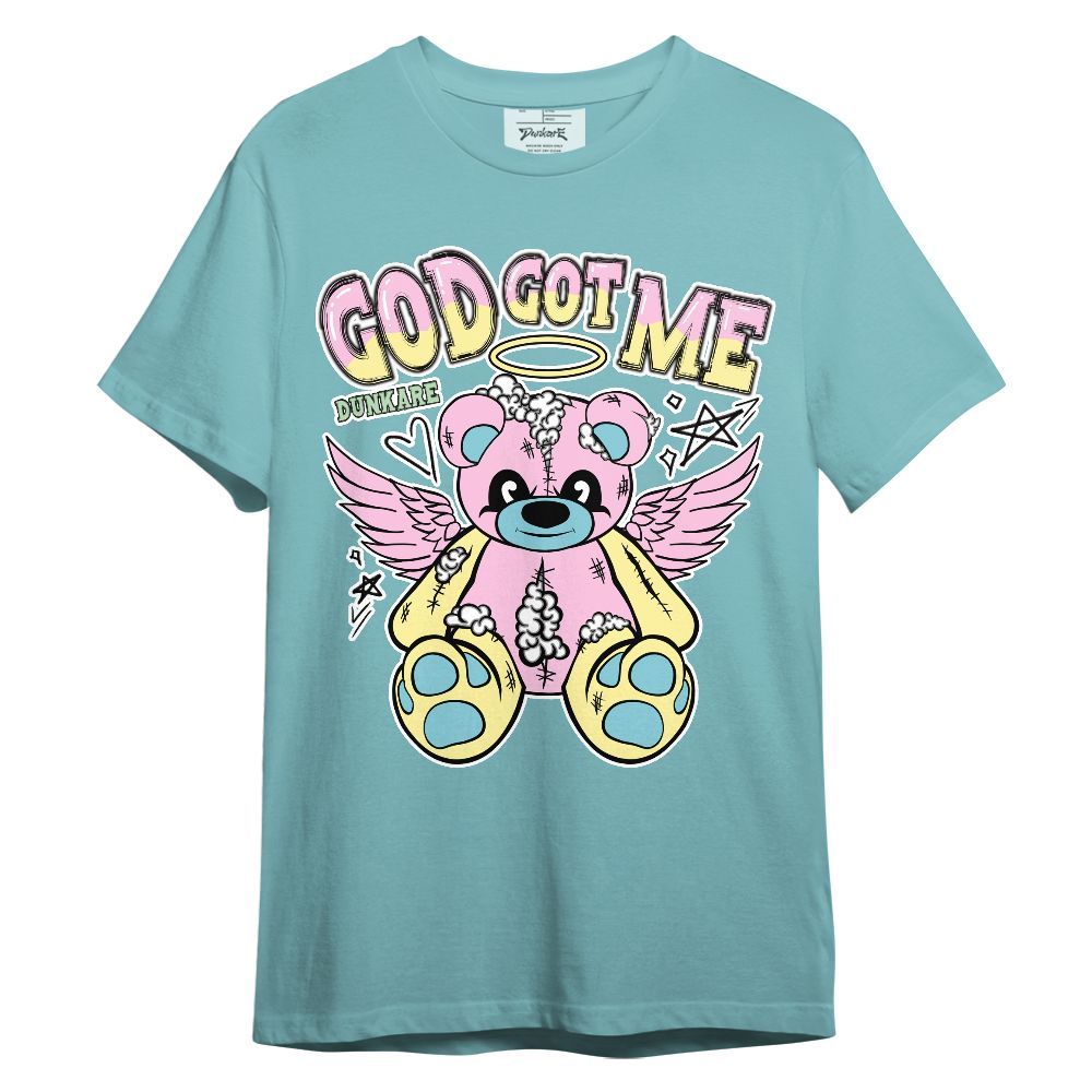 Shirt To Match SB Dunk Low Visty - Gods Guides Me Bear Unisex Shirt
