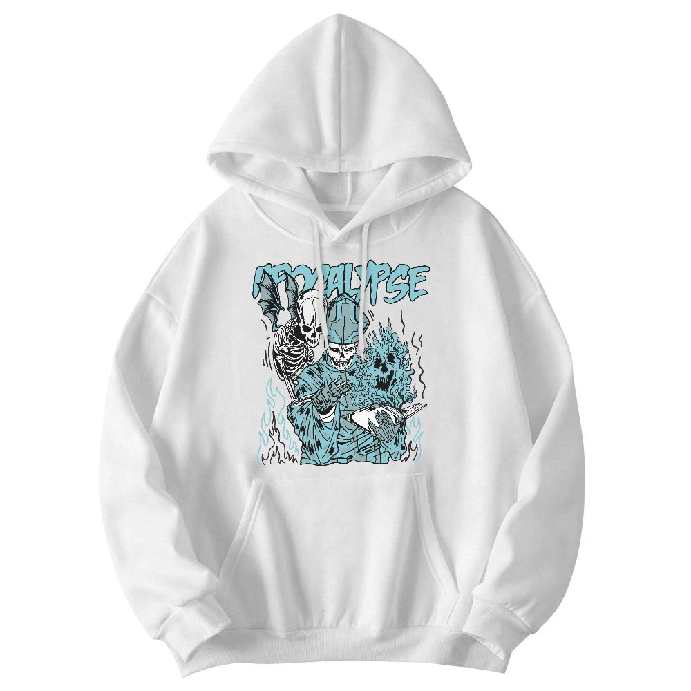 Sweatshirt To Match Low Legend Blue 11s - Apocalypse Skeleton Graphic