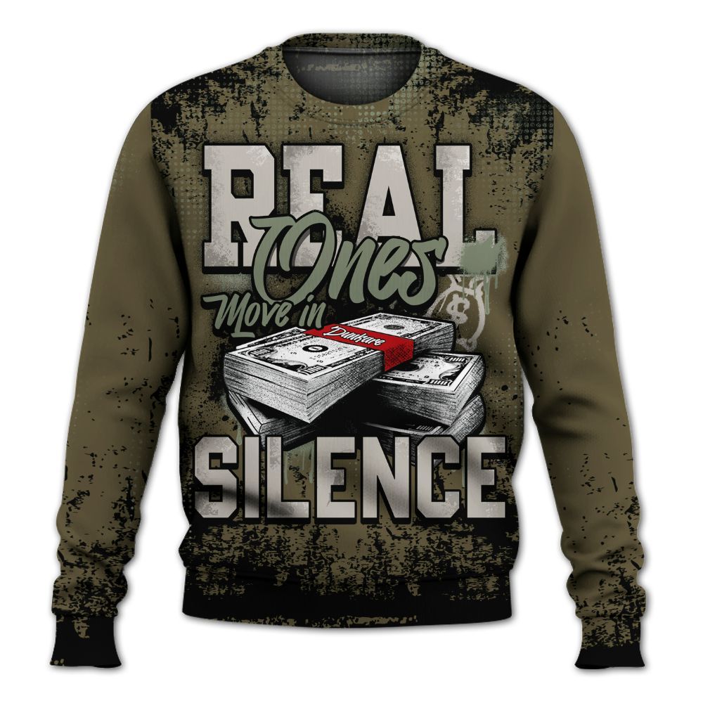 Sweatshirt To Match Dunk Low Year Of The Snake - Move In Silence Money Street Retro All Over Print