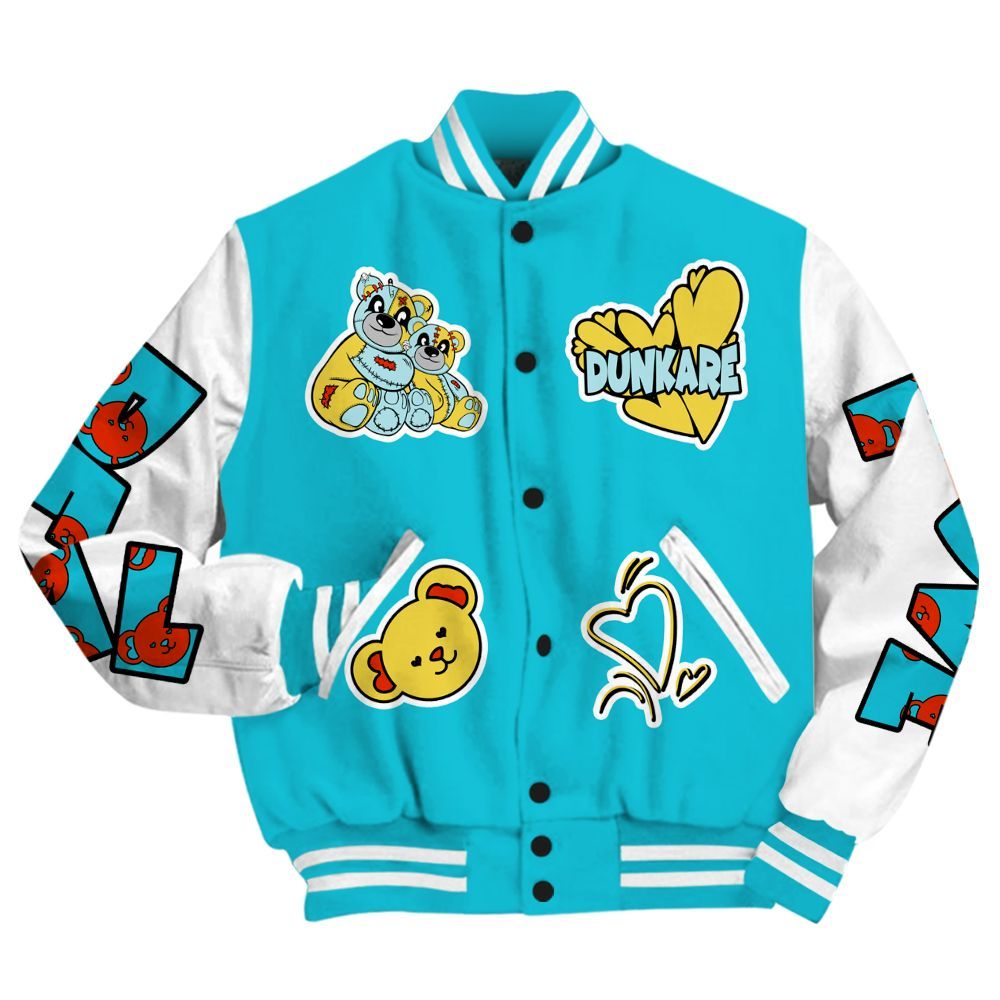 Varsity Jacket To Match Dunk Low KD 17 N7 - Sincere Fondness Bear All Over Print