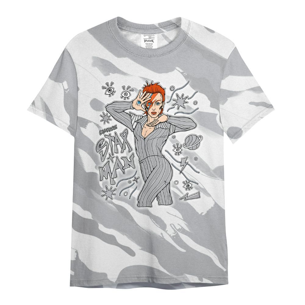 Dunkare Low OG Wolf Grey 1s Shirt - Starmans Graphics Colored All Over Print Unisex Shirt