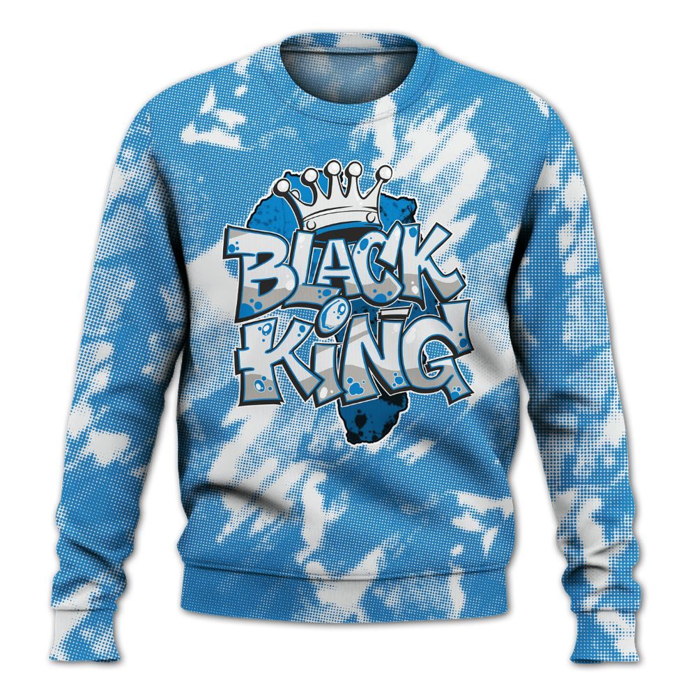 Sweatshirt To Match Industrial Blue 4s - B-King Shirt Unisex Oufit All Over Print
