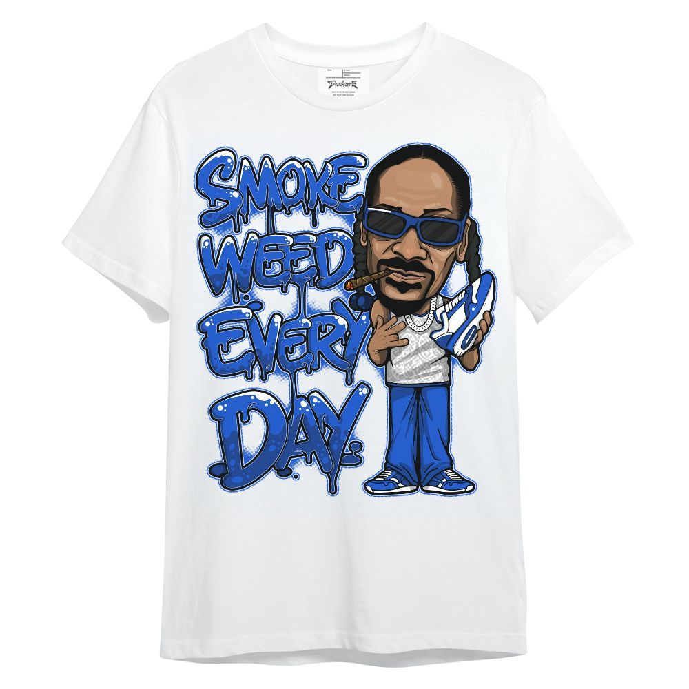 Shirt To Match Air Foamposite One Royal - Smoking Every Day Graphic Unisex Shirt
