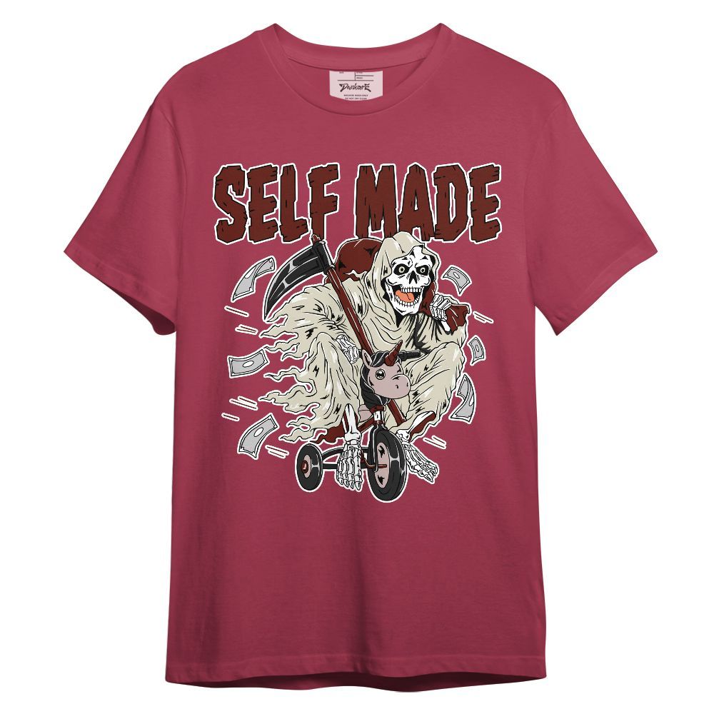 Shirt To Match High 85 Bred 1s - Self Make Skeleton Unisex Shirt