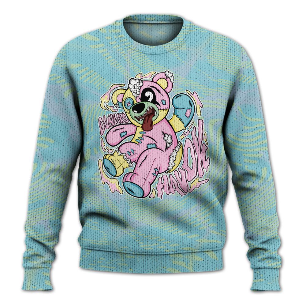 Knitted Sweater To Match SB Dunk Low Visty - Havok Bear