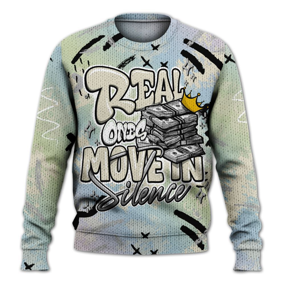 Knitted Sweater To Match Joins Year Of The Snake 5s - Real Ones Move In Streetwear