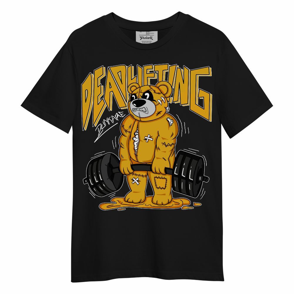 Shirt To Match Vivid Sulfur 4s - Deadlifting Bear Unisex Shirt