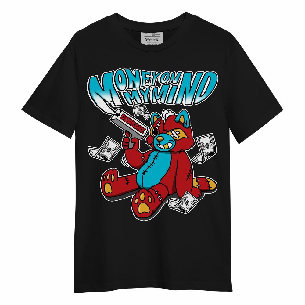 Shirt To Match Dunk Low Fruity Pebbles - Money On My Mind Raccoon Unisex Shirt