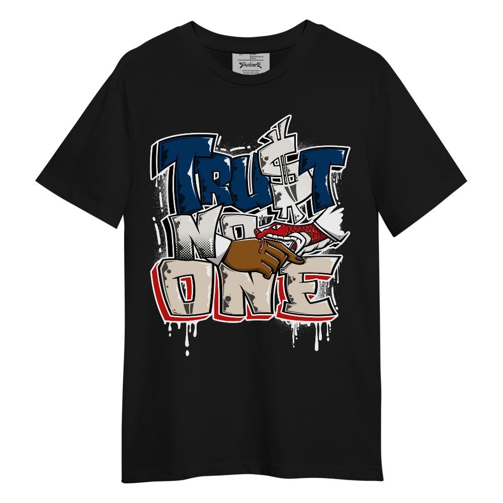 Shirt To Match Retro Rare Air 11s - Dripping Trust No One Graphic