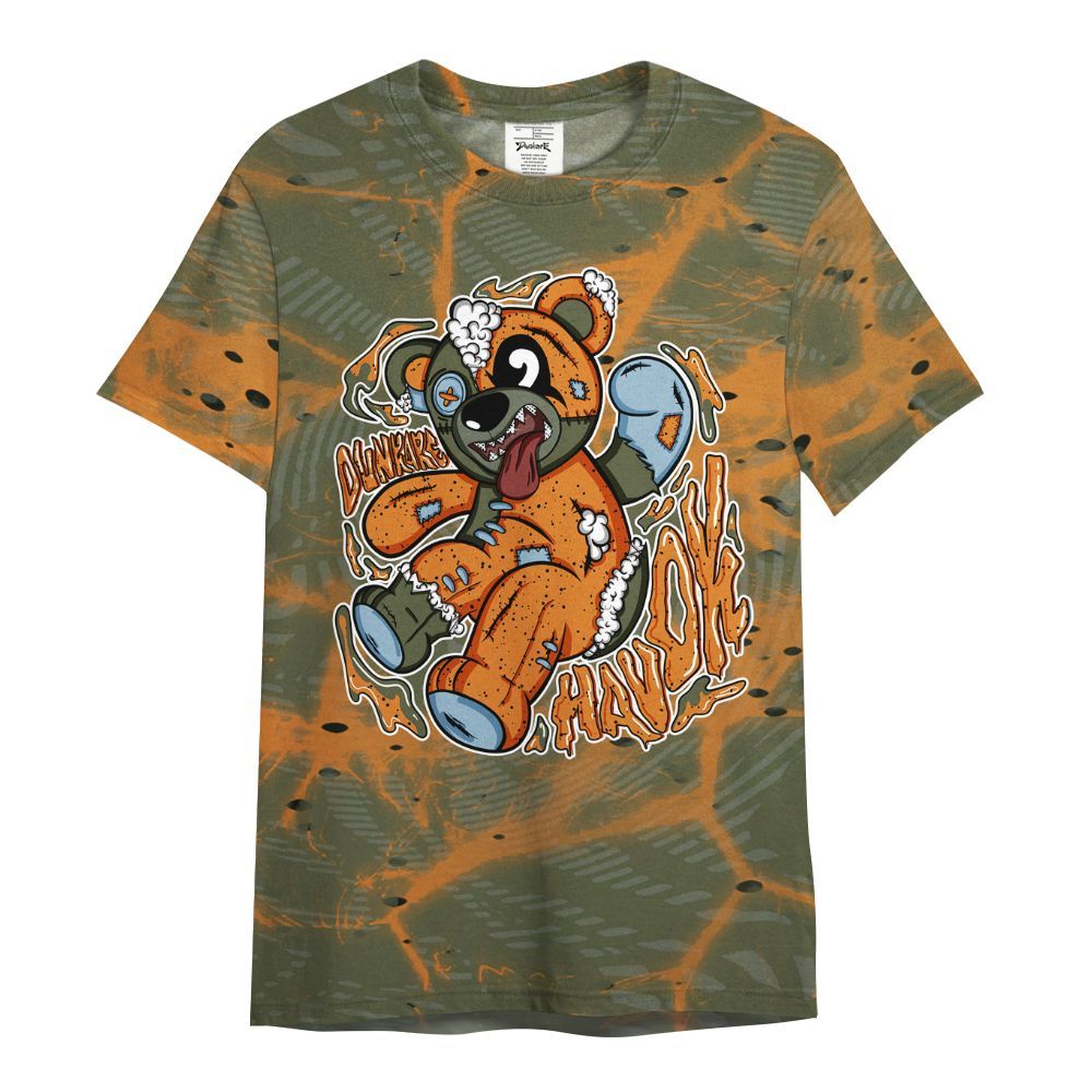 Shirt To Match Olive 5s - Havok Bear All Over Print