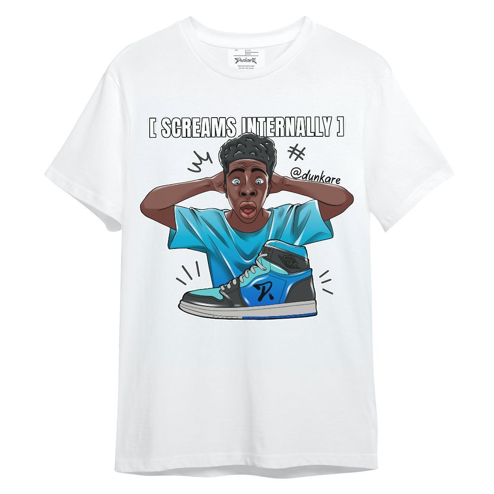 Shirt To Match Air Max One Block Down Blue - Scream Internally Unisex Shirt