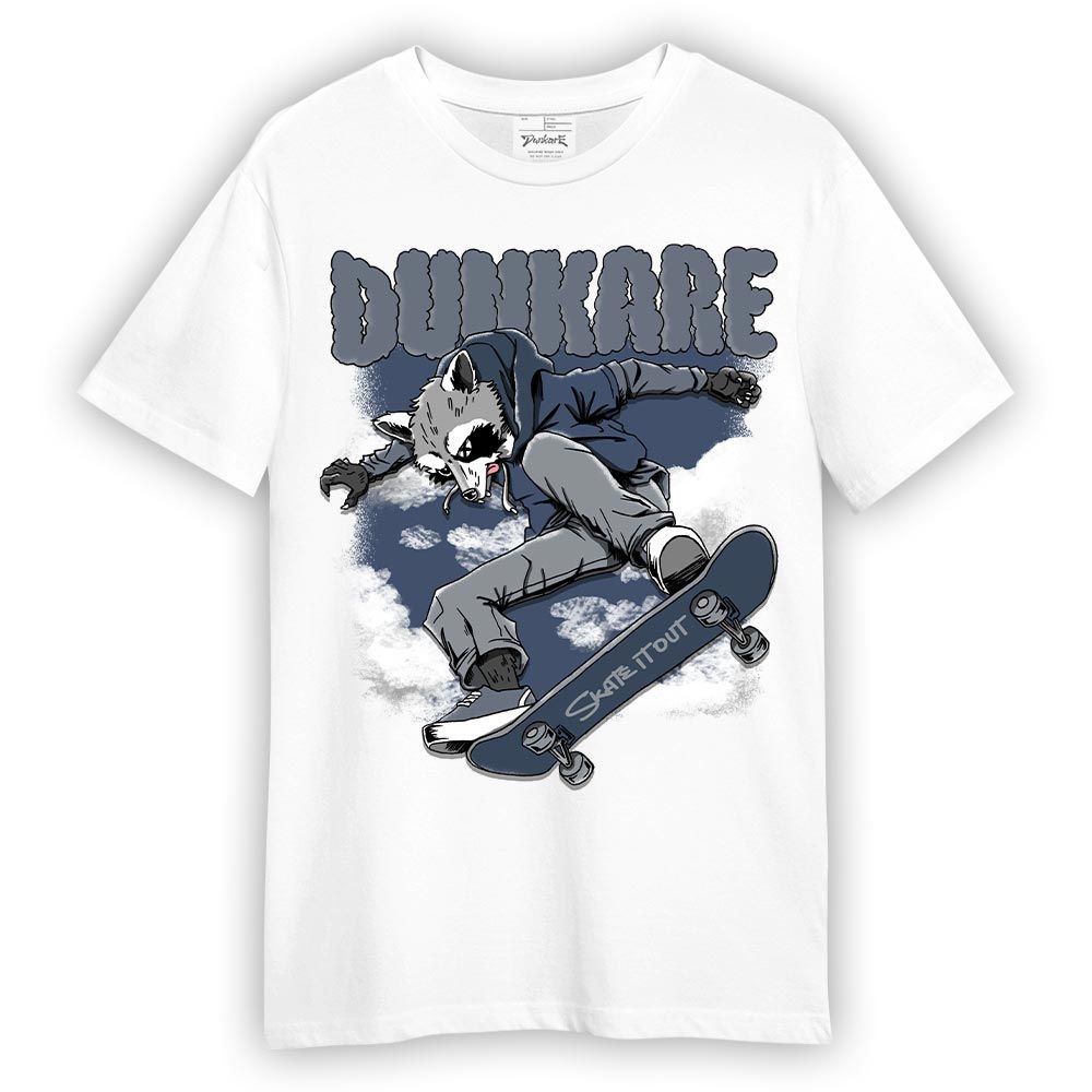 Shirt To Match Low Diffused Blue 11s T-- Skateboard Raccoon T-Shirt Unisex