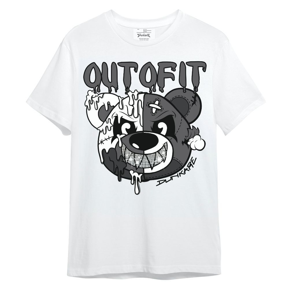 Shirt To Match White Thunder 4s - Out Of It Bear Unisex Shirt