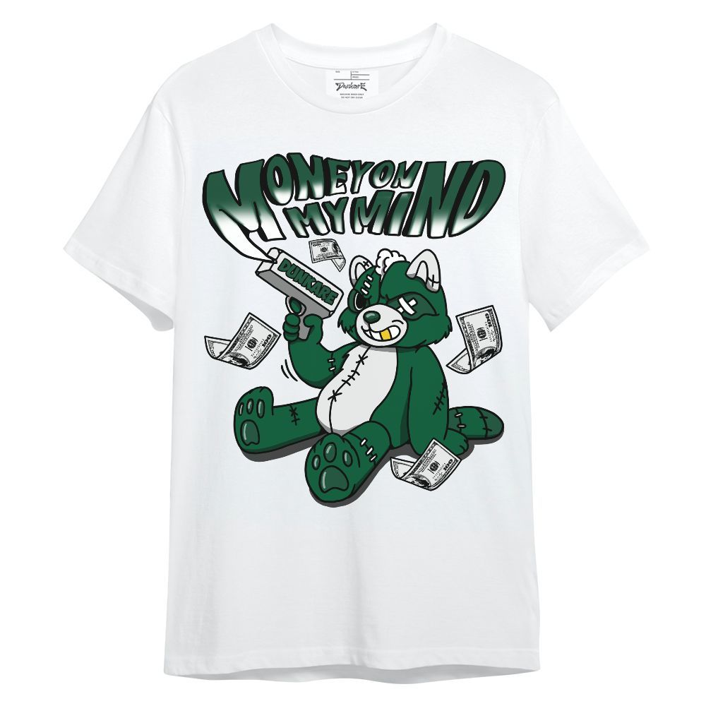 Shirt To Match High Gorge Green 1s - Money On My Mind Raccoon Unisex Shirt