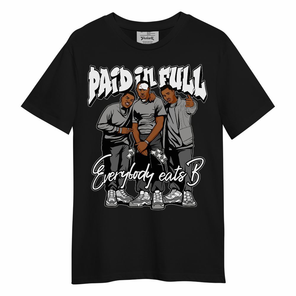 Shirt To Match OG Steel Grey 10s - Paid In Full Money Graphic