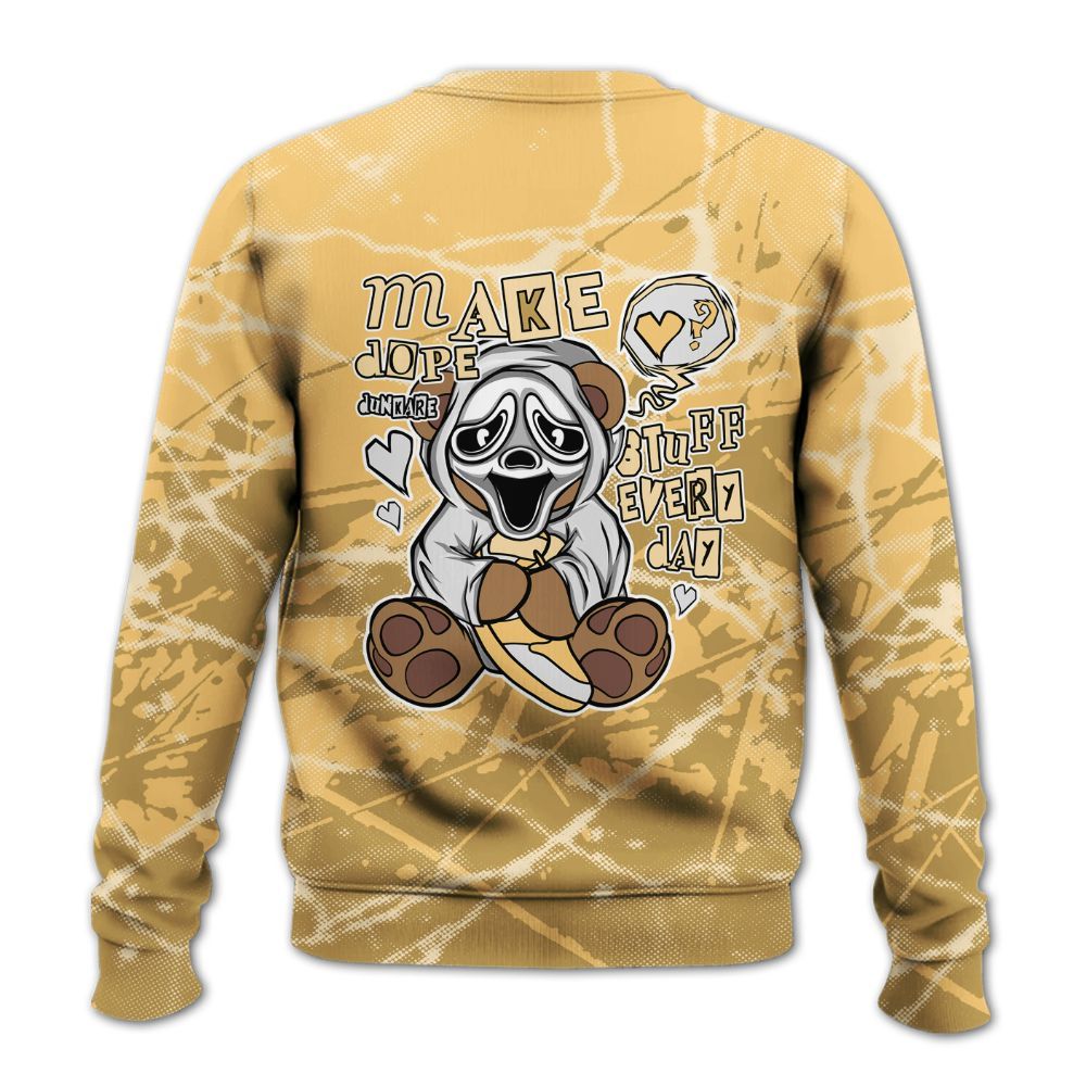 Sweatshirt To Match Craft Paris 6s - Make Dopes Bear Profound All Over Print