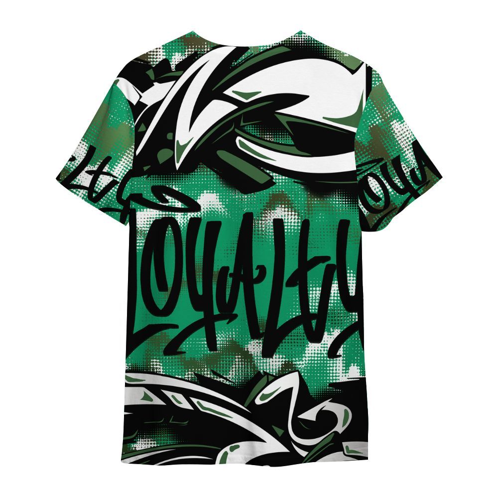 Shirt To Match Foamposite Pro Pine Green 2025 - Loyalty Out Value Graffiti All Over Print