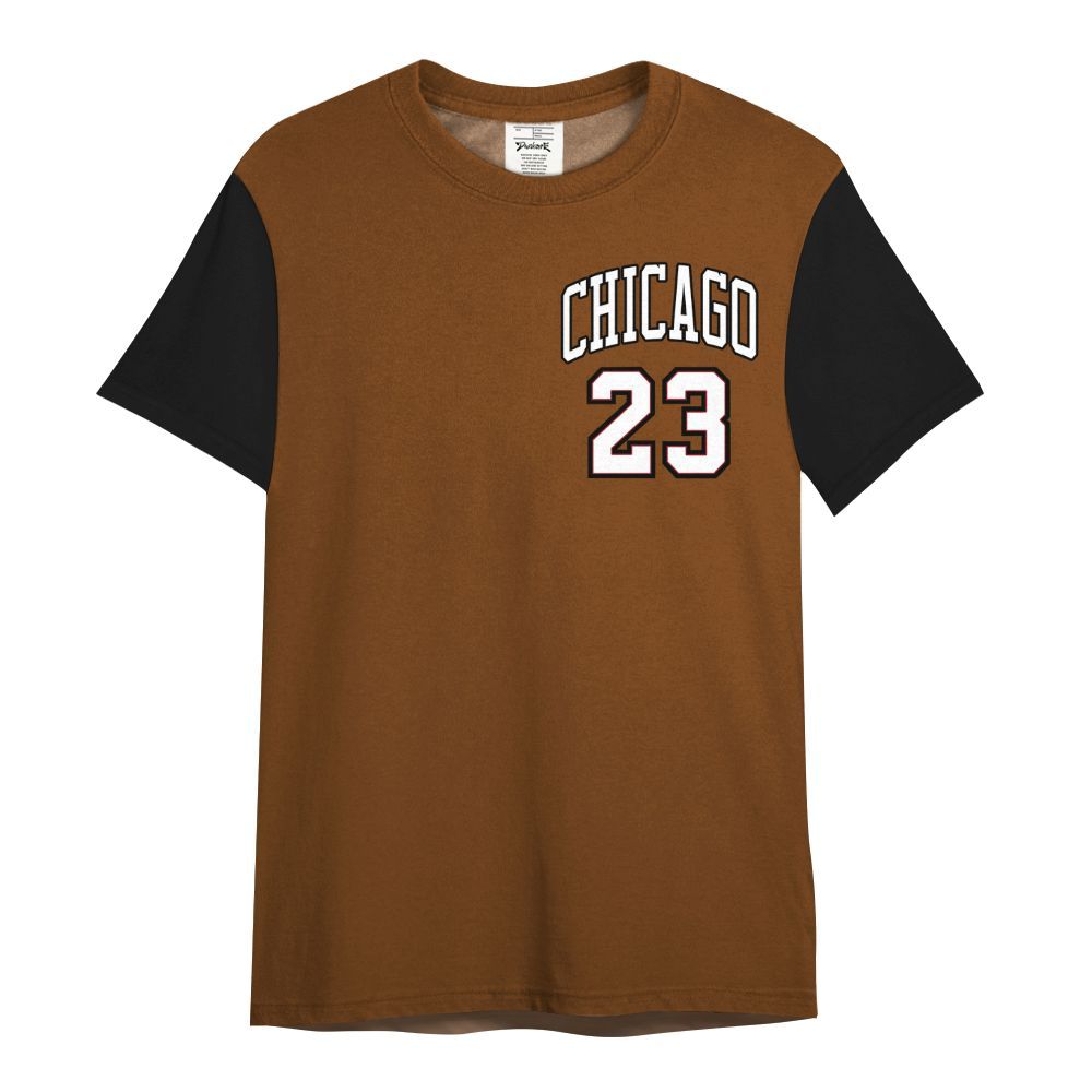 Shirt To Match Archaeo Brown 5s Varsity Jacket, Custom Name Chicago 23 All Over Print