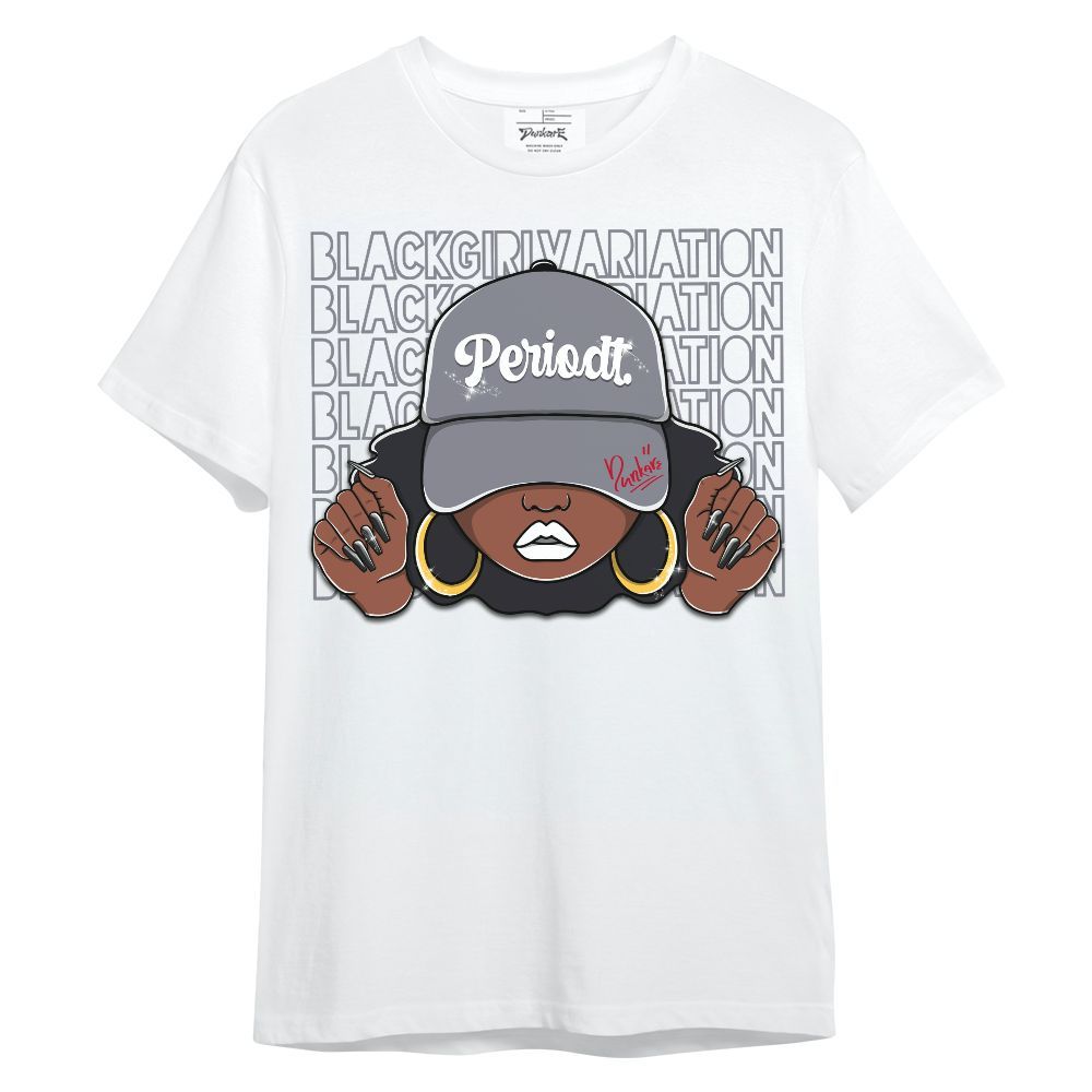 Shirt To Match Retro Black Flint 13s - Black Girl Variation Unisex Shirt