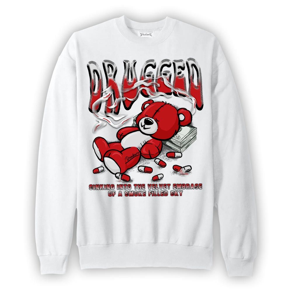 Sweatshirt To match Sweatshirt Drugged, Bred Reimagined 4s Sweatshirt, To Match Sneaker Bred Reimagined 4s, Sweatshirt NCMD Copy 2