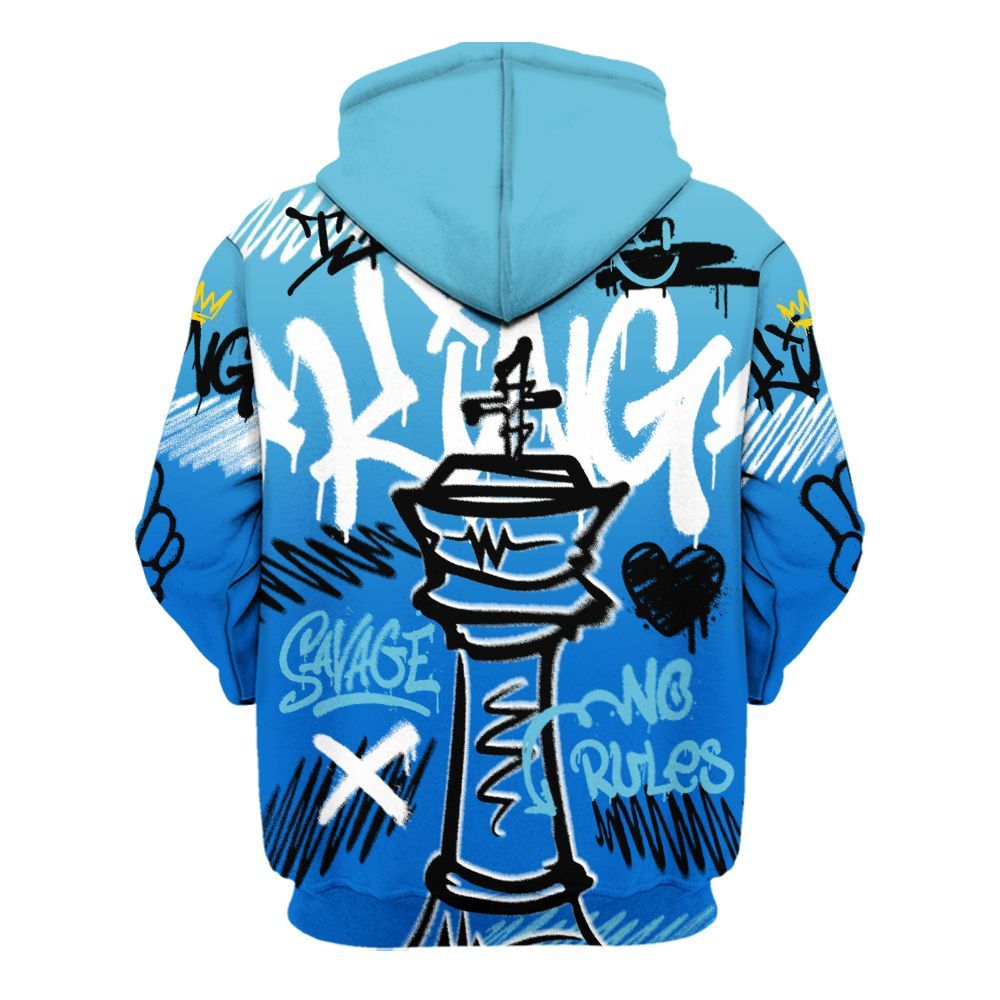 Hoodie To Match Dunk Low Argon - Street King Chess Streetwear All Over Print