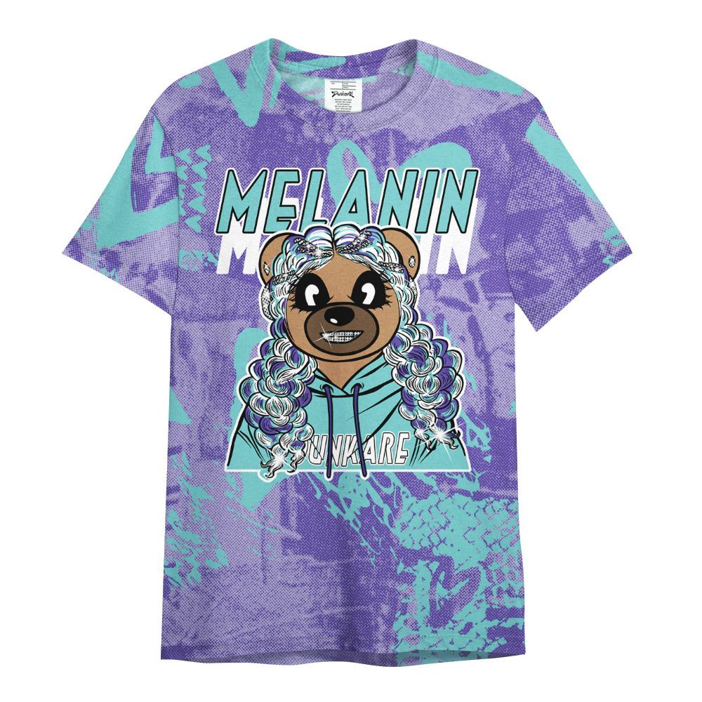 Shirt To Match Low Hornets 1s - Pigments Bear Heart Grunge All Over Print