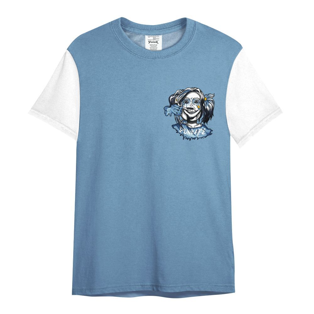 Shirt To Match High OG First In Flight 1s Varsity Jacket, Custom Name Bad Girl HAHA All Over Print