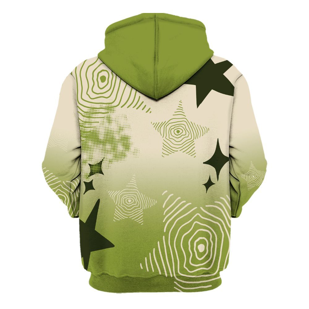 Hoodie To Match SB Dunk Low Asparagus - Sneakerz Girlz Unique Starz All Over Print