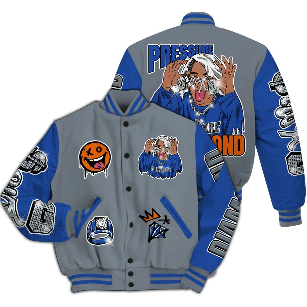 Varsity Jacket To Match RS-X GS League - Pressures Makes Varsity Jacket To Match All Over Print