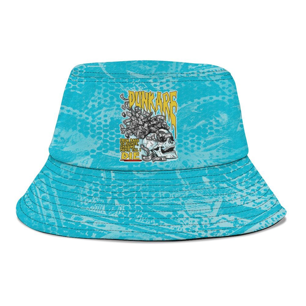 Bucket Hat To Match Dunk Low KD 17 N7 - From Rags To Riches Graphic