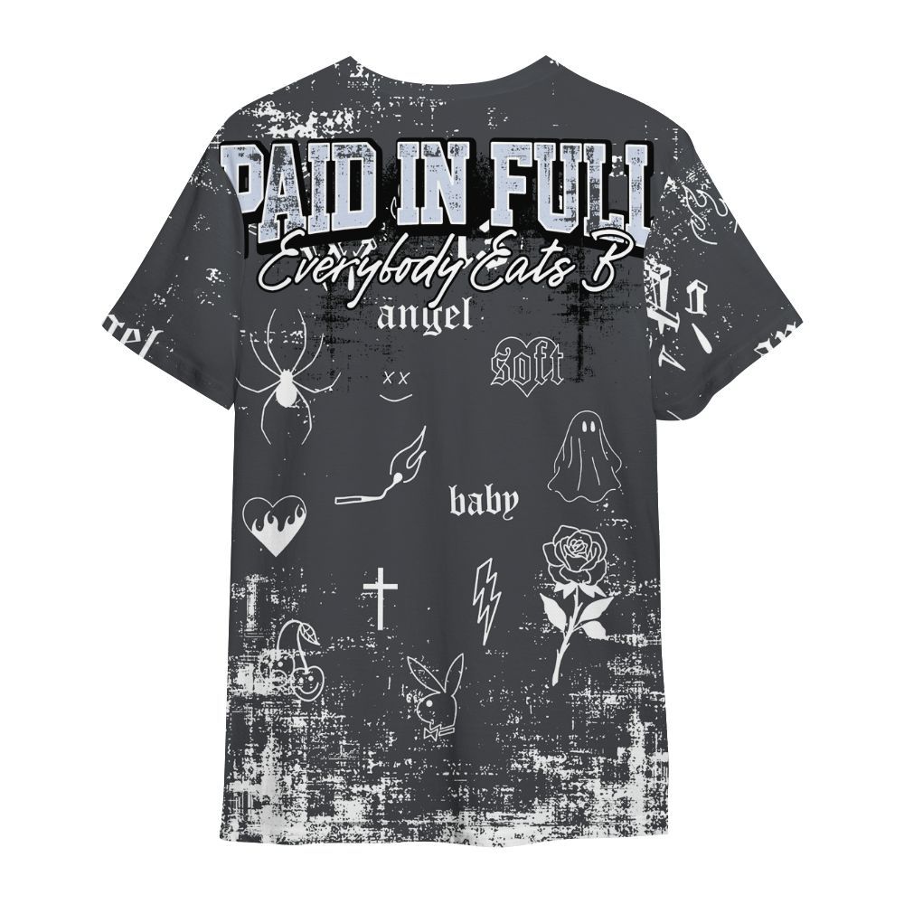 Shirt To Match Retro Awake Racer Blue - Paid In Full Money All Over Print