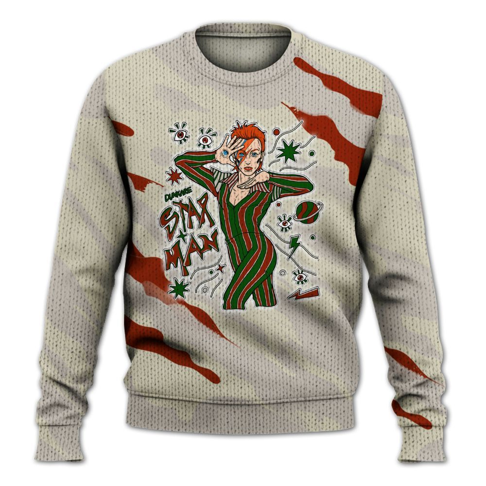 Knitted Sweater To Match El Grito 5s - Starmans Graphics Colored