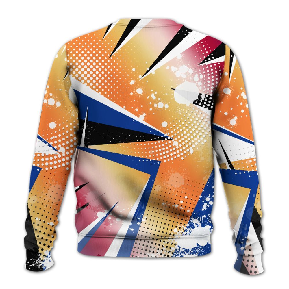 Sweatshirt To Match Air Griffey Max Los Angeles 1s - Poly Trust No One Dripping All Over Print