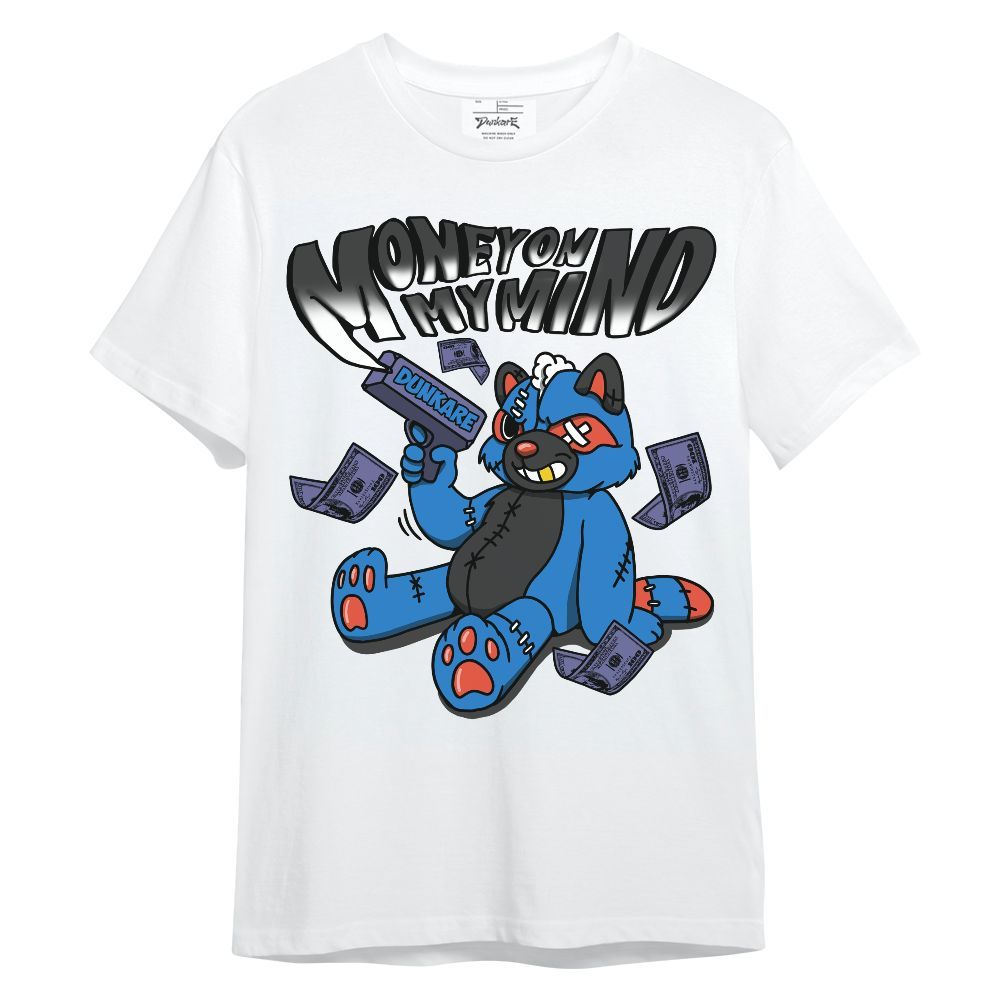 Shirt To Match Hi-Res Blue 700s - Money On My Mind Raccoon Unisex Shirt