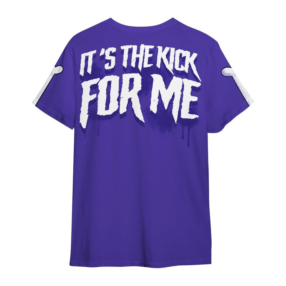 Shirt To Match Field Purple 12s - It's The Kick For Me All Over Print