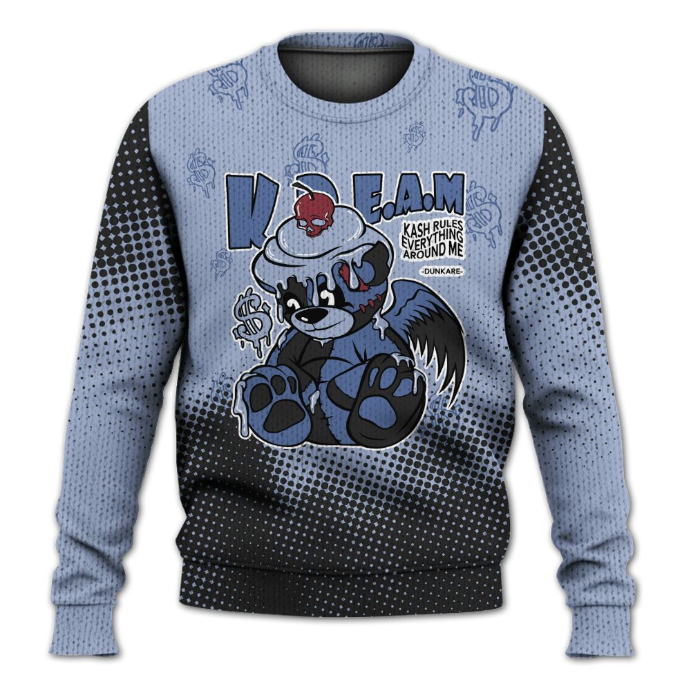 Knitted Sweater To Match Black Metallic 5s - Loot Bear Unique Drip