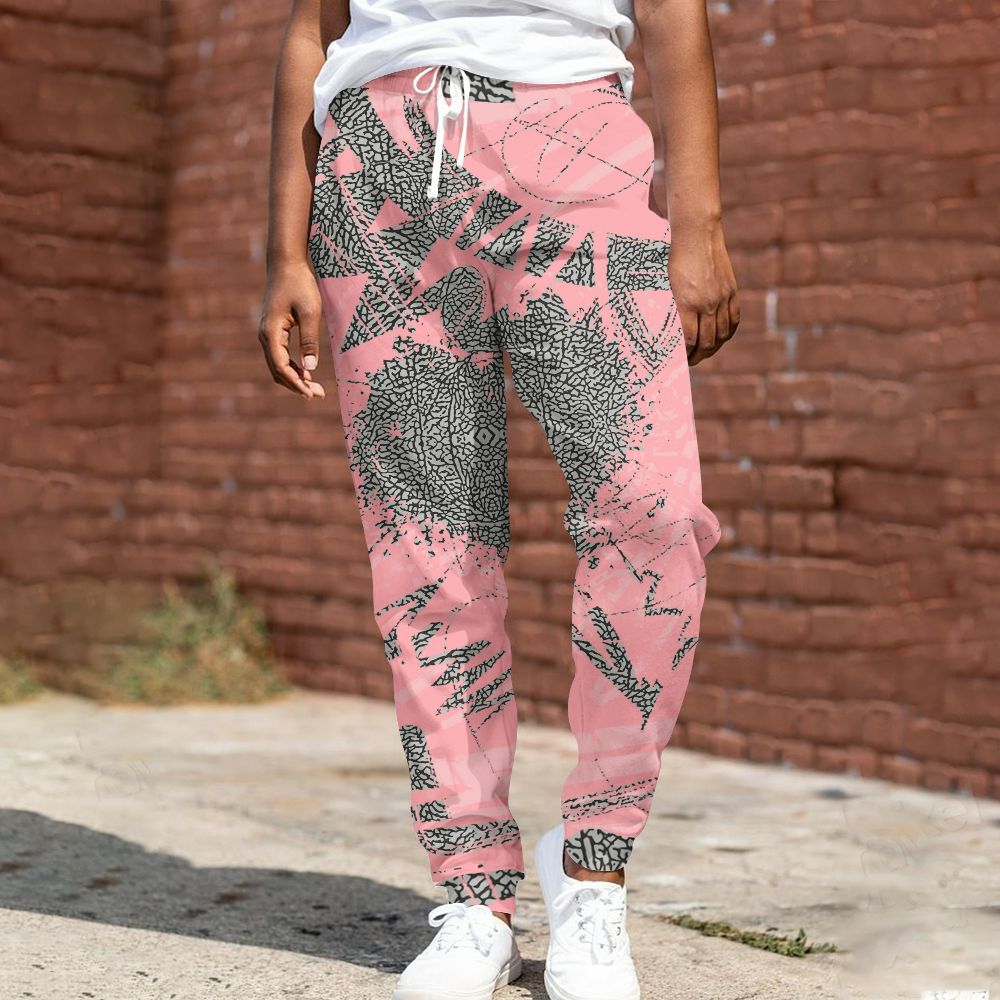 Sweatpant To Match Retro Wings 3s - Nonobjective All Over Print