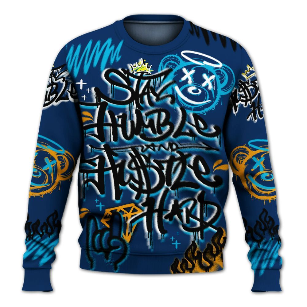 Sweatshirt To Match Dunk Low GS Electric Algae - Humble Drip Streetwear Graffity All Over Print