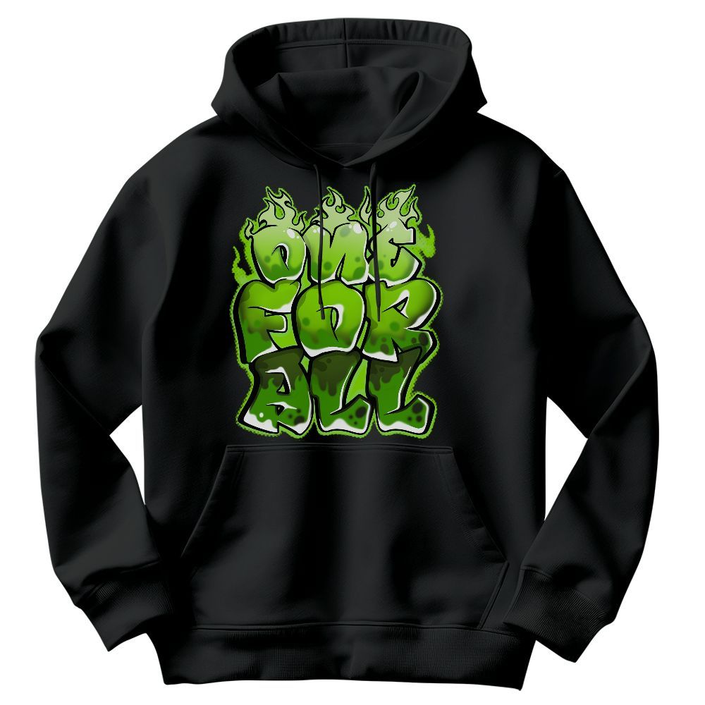 Sweatshirt To Match Electric Green 6s - Ones For All Graphic Graphic