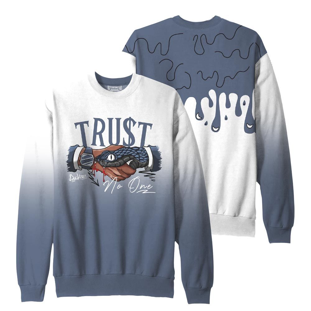 Sweatshirt To Match, Low Diffused Blue 11s Sweatshirt, Snake Trust No One Drip Sweatshirt Outfit 903 NCT