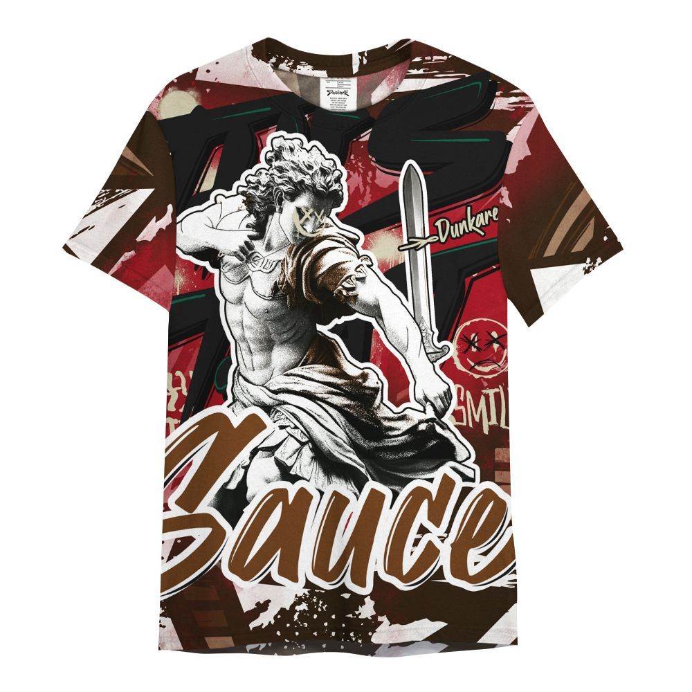 Shirt To Match Archaeo Brown 5s - This That Sauce Retro All Over Print