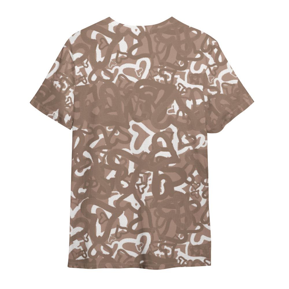 Shirt To Match OG Latte 1s - Cute And Boujee Graphic Heart Shirt Unisex