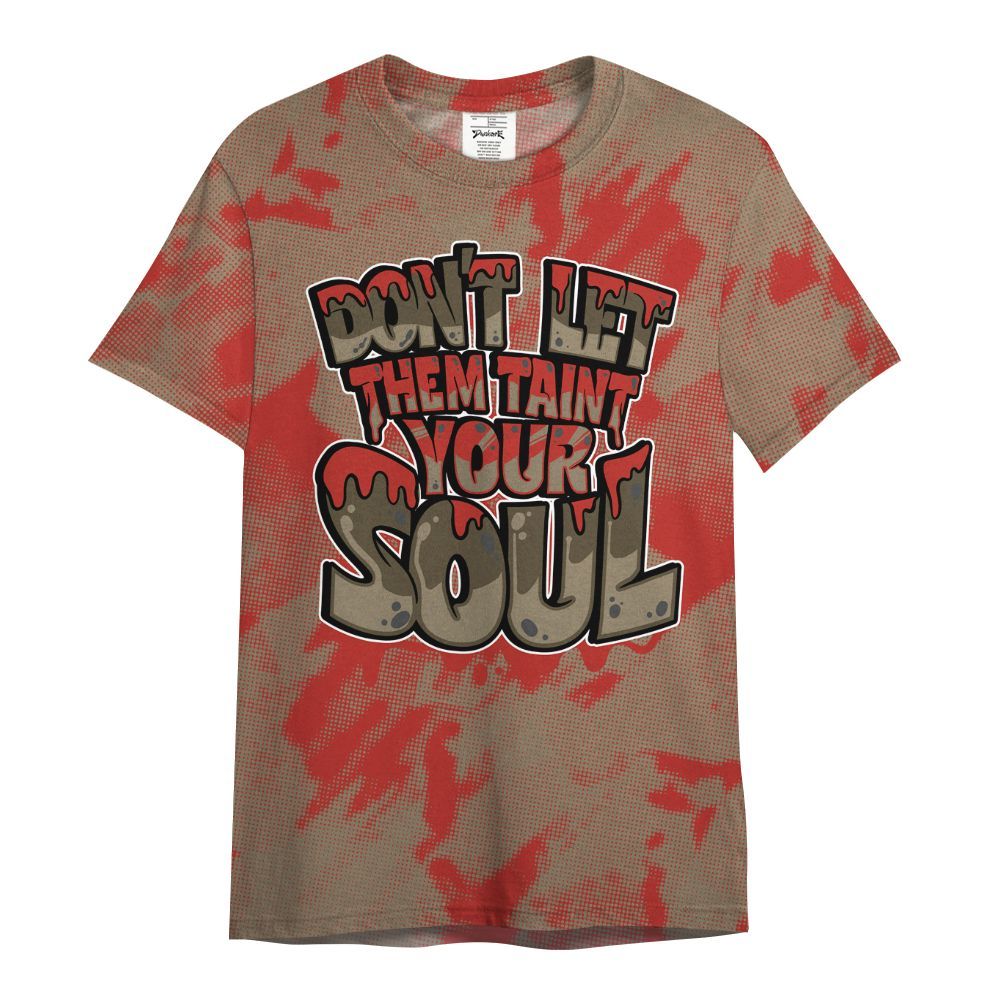 Shirt To Match Olive 9s - Never Taint Your Soul Shirt Unisex Oufit All Over Print