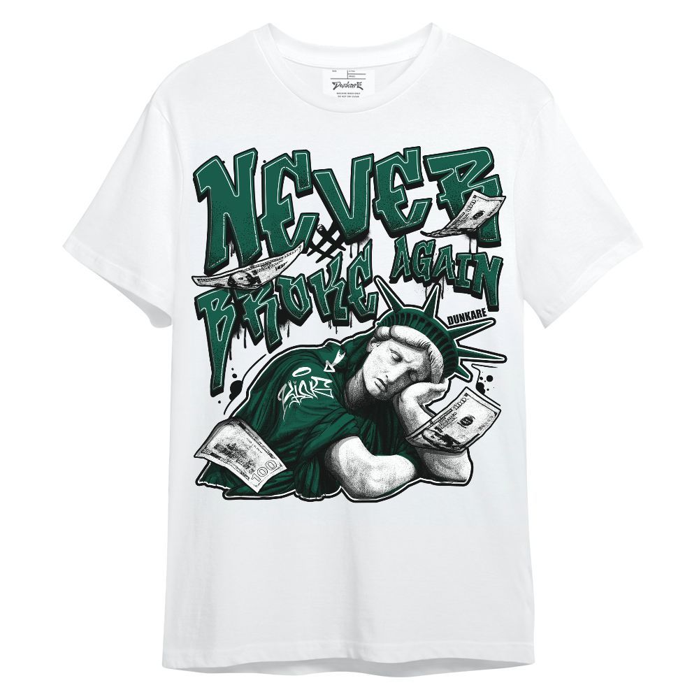 Shirt To Match Oxidized Green 4s - Never Broke Again Graffiti Unisex Shirt