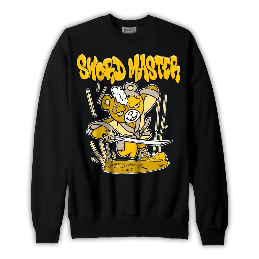 Sweatshirt To match Vivid Sulfur 4s Sweatshirt - Sword Genius Hugz Graphic
