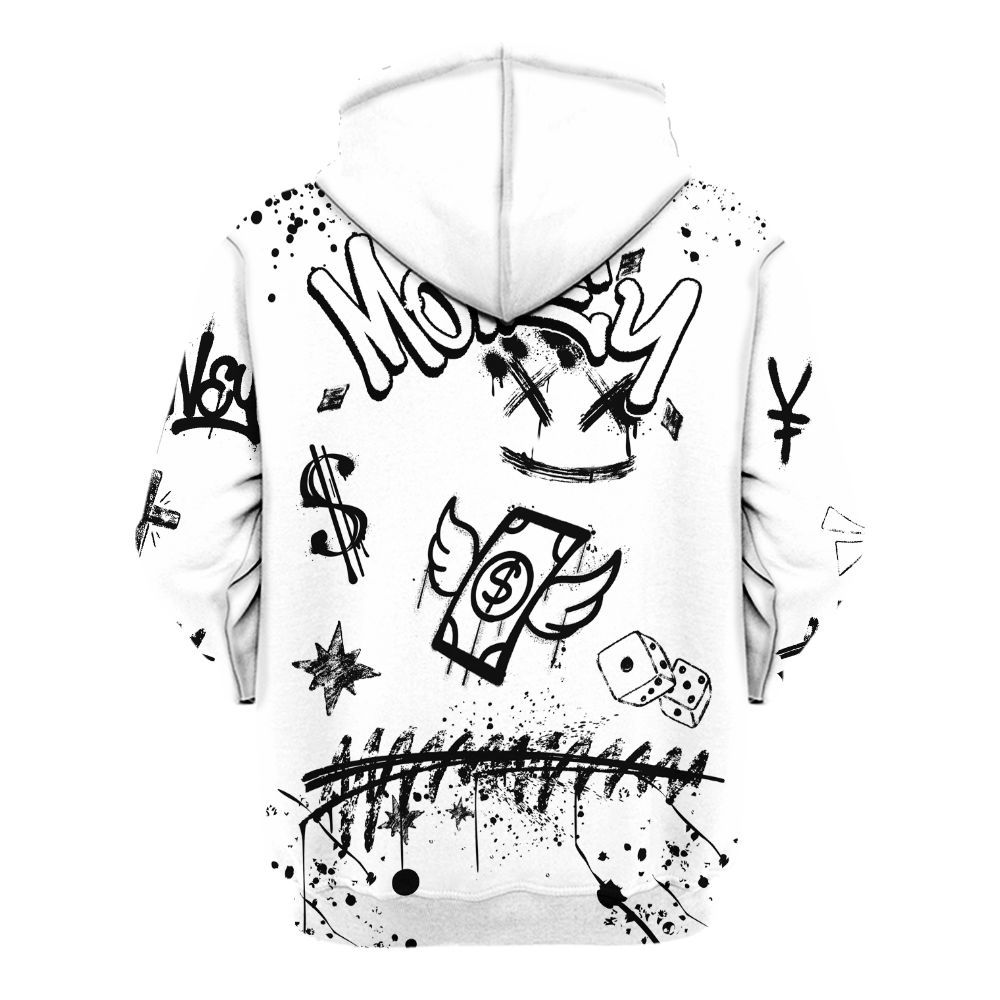 Hoodie To Match Kobe 9 EM Protro Halo - Everybody Paid In Full Crayon All Over Print