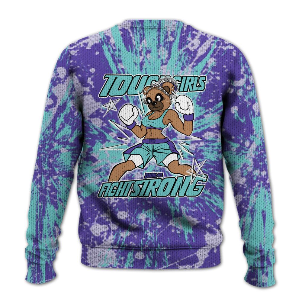 Knitted Sweater To Match Low Hornets 1s - Gritty Girls Bear Luxury